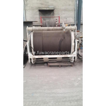 crawler cranes hoist winch with wire rope assy